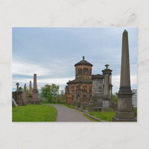 Glasgow Necropolis-vykort Vykort