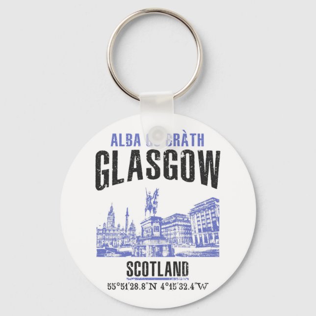 Glasgow Nyckelring (Framsida)