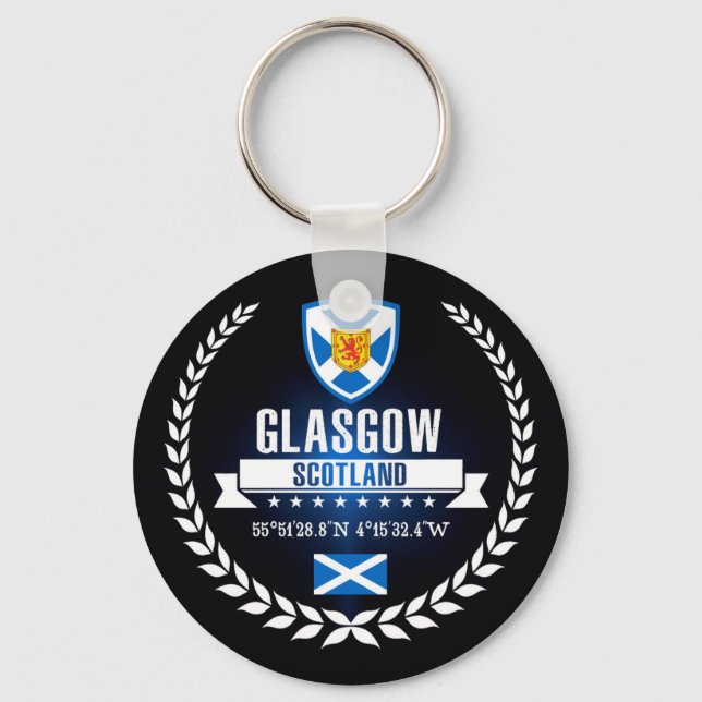 Glasgow Nyckelring (Framsida)