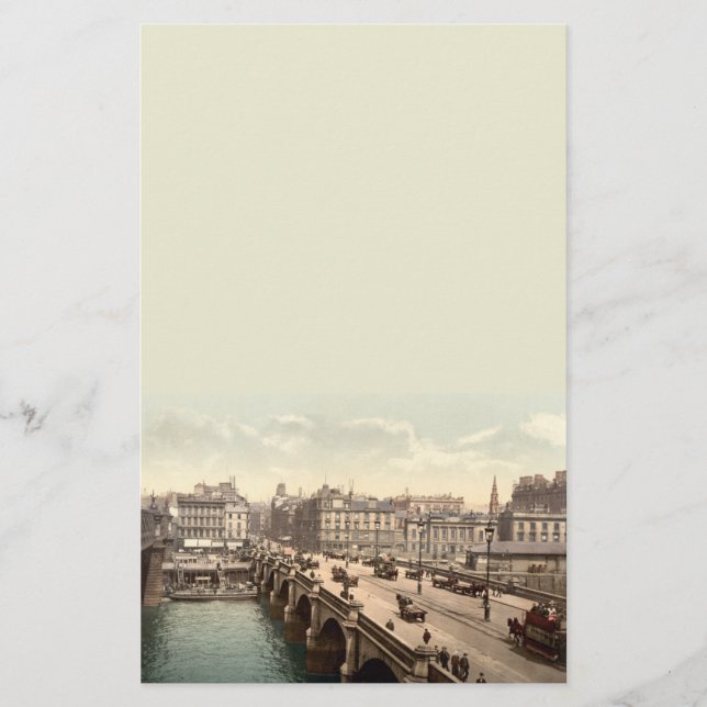 Glasgow överbryggar, Glasgow, Skottland Brevpapper (Framsida)