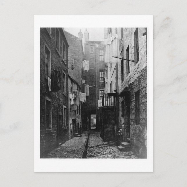 Glasgow Scotland 1868 Vykort (Framsida)