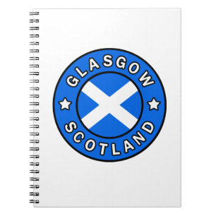 Glasgow Scotland Anteckningsbok