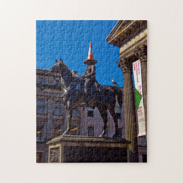 Glasgow, Scotland Jigszawa puzzle Pussel (Vertikal)