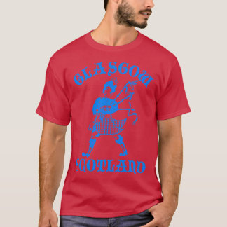 Glasgow Scotland Retro Tourist Souvenir T Shirt