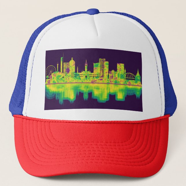 Glasgow Scotland Skyline Keps (Framsida)