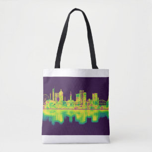 Glasgow Scotland Skyline Tygkasse