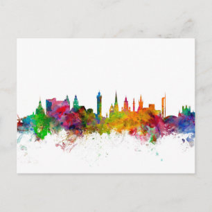 Glasgow Scotland Skyline Vykort