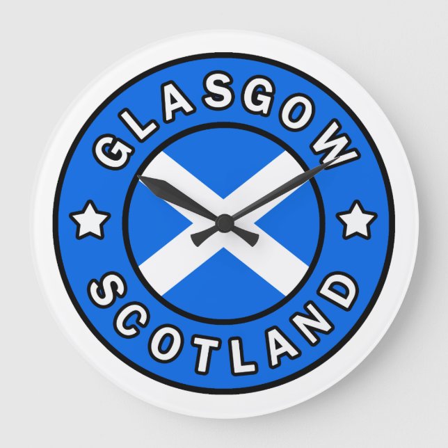 Glasgow Scotland Stor Klocka (Framsida)