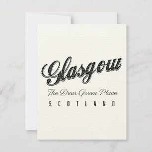 Glasgow Scotland "the Bäste Grönt Ställe"