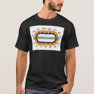 Glasgow Scotland Tube Metro Tunnelbanan Tåg Karta  T Shirt