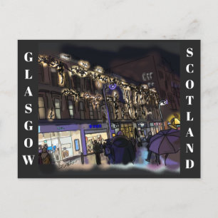 Glasgow scotland vykort