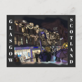 Glasgow scotland vykort