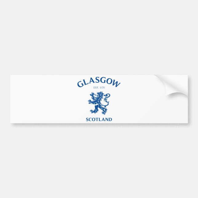 GLASGOW, SKOTTLAND BILDEKAL (Framsidan)