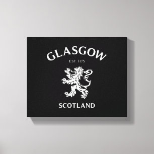 GLASGOW, SKOTTLAND CANVASTRYCK