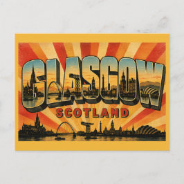 Glasgow Skottland Clyde Arc Vykort