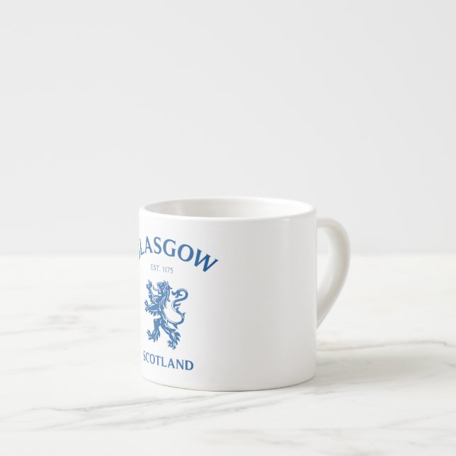 GLASGOW, SKOTTLAND ESPRESSOMUGG (Framsida höger)