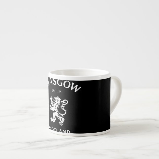 GLASGOW, SKOTTLAND ESPRESSOMUGG (Framsida höger)