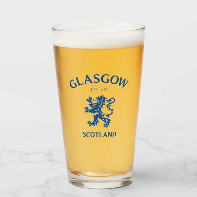 GLASGOW, SKOTTLAND GLASKOPP (Framsida fylld)