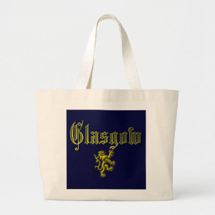 Glasgow Skottland Jumbo Tygkasse