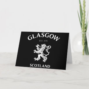 GLASGOW, SKOTTLAND KORT