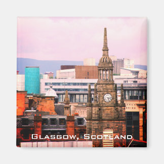 Glasgow, Skottland, kylmagnet Magnet