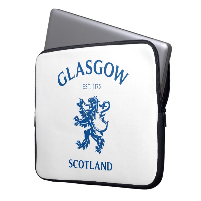 GLASGOW, SKOTTLAND LAPTOP FODRAL (Framsidan Vänster)