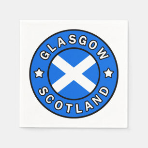 Glasgow Skottland Pappersservett