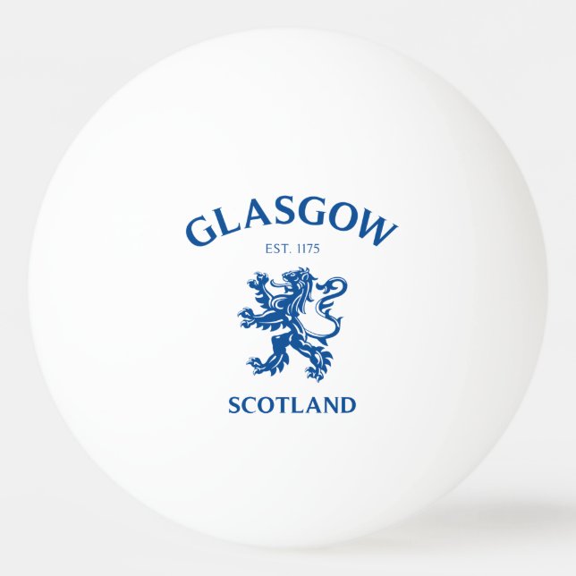 GLASGOW, SKOTTLAND PINGISBOLL (Framsidan)