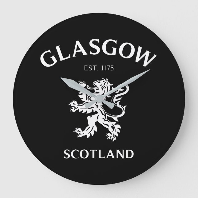 GLASGOW, SKOTTLAND STOR KLOCKA (Framsida)