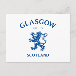 GLASGOW, SKOTTLAND VYKORT