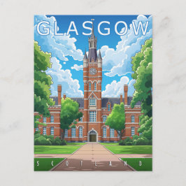 Glasgow, Skottland Vykort