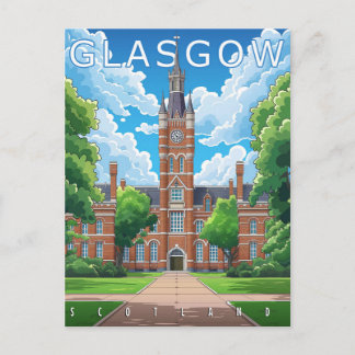 Glasgow, Skottland Vykort