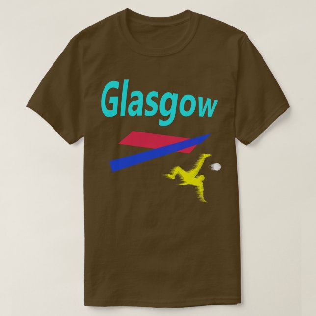 Glasgow Soccer T Shirt (Design framsida)