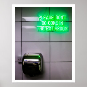 Glasgow-toalett Poster