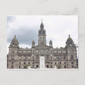 Glasgow Town Hall Vykort