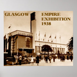 glasgow väldeutställning 1938 poster