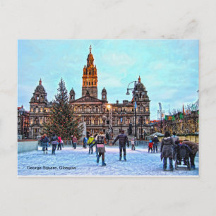 Glasgow-vykort Vykort