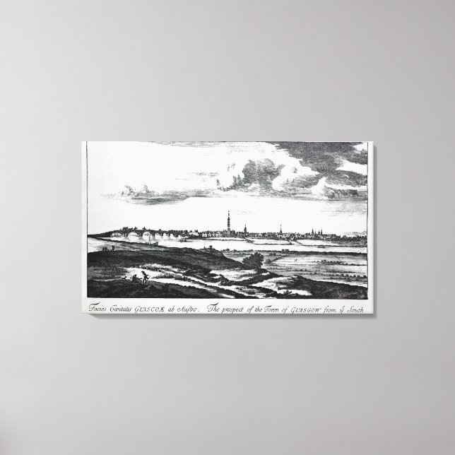 Glasgows stad canvastryck (Framsida)