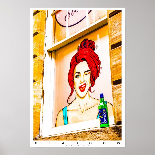 Glasgows stadscen poster (Framsidan)