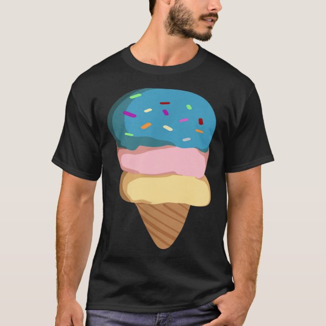 Glasgrädda för flickor och kvinnor t shirt (Framsida)