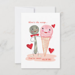 Glasgrädda, traditionell Vintage Valentine Inbjudningar