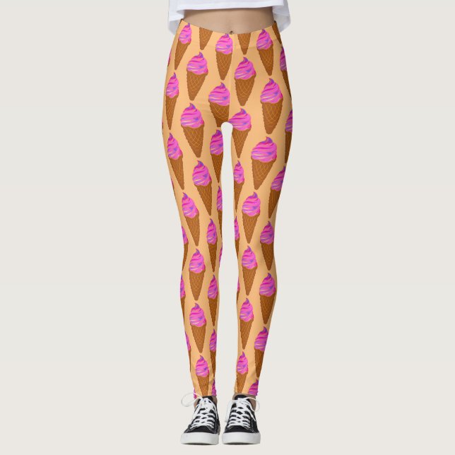 Glasgräddpulver Leggings (Framsida)
