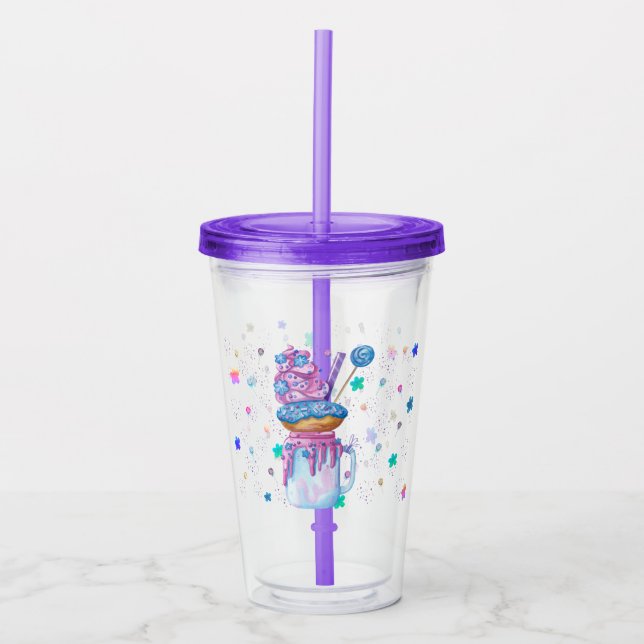 Glasgram - delight Akrylic Tumbler Take Away Mugg (Framsida)