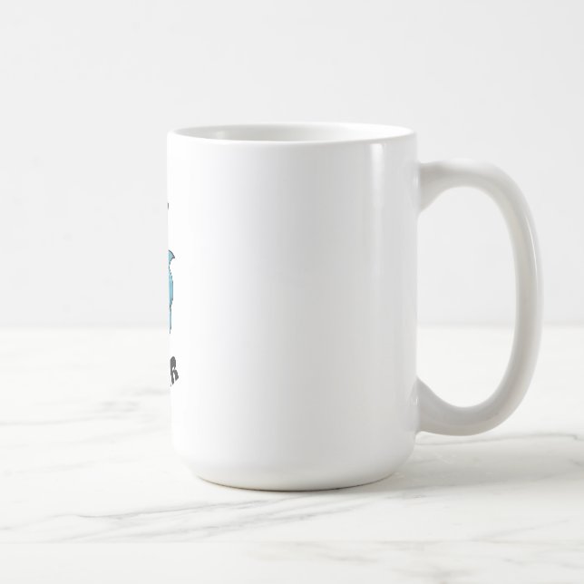 Glasgymnas älskare kaffemugg (Höger)