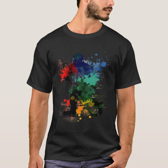 Glashockeyspelarishockeyklubbens istlicka t shirt (Framsida)