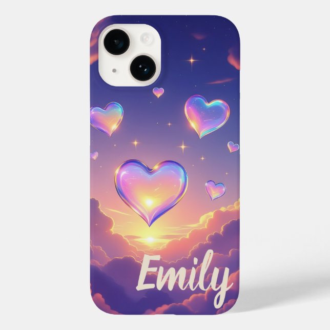 Glashörningar Flytande Lila Himmel (Baksida)