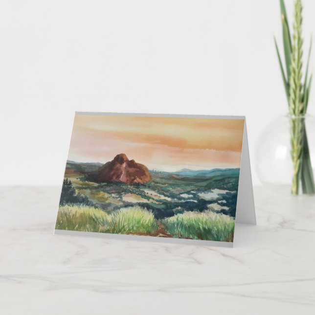 Glashouse Mountains View Meddelande (Framsida)