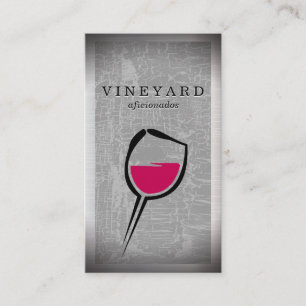 Glasikonen vin visitkort