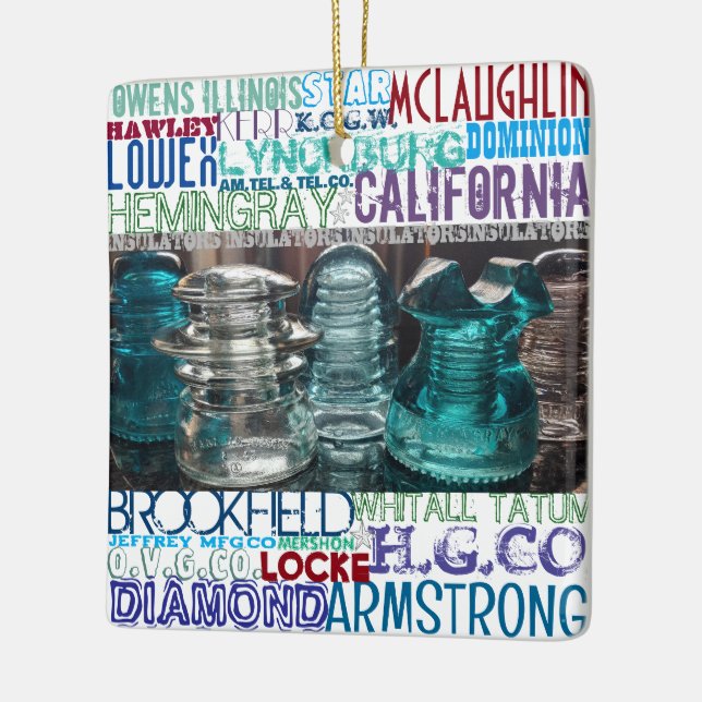 Glasisolator COLLECTORS Ornament Gift (Vänster)