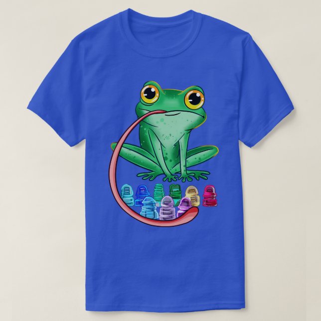 Glasisolatorer, grodda t shirt (Design framsida)